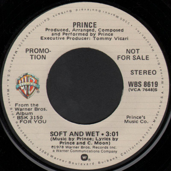 Accords et paroles Soft And Wet Prince