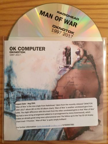 Accords et paroles Man Of War Radiohead
