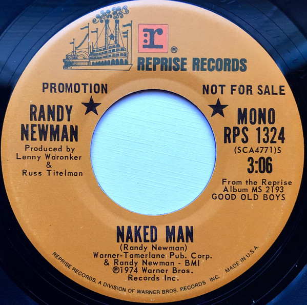 Accords et paroles Naked Man Randy Newman