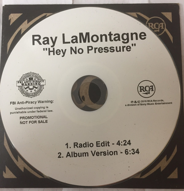 Accords et paroles Hey No Pressure Ray LaMontagne