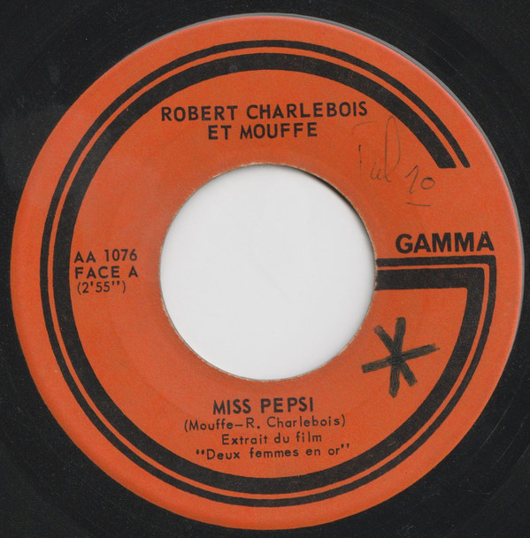 Accords et paroles Miss Pepsi Robert Charlebois