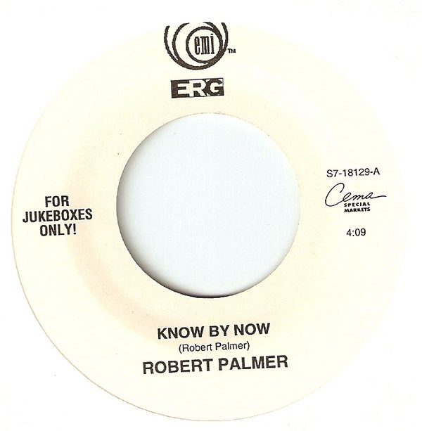 Accords et paroles Know By Now Robert Palmer