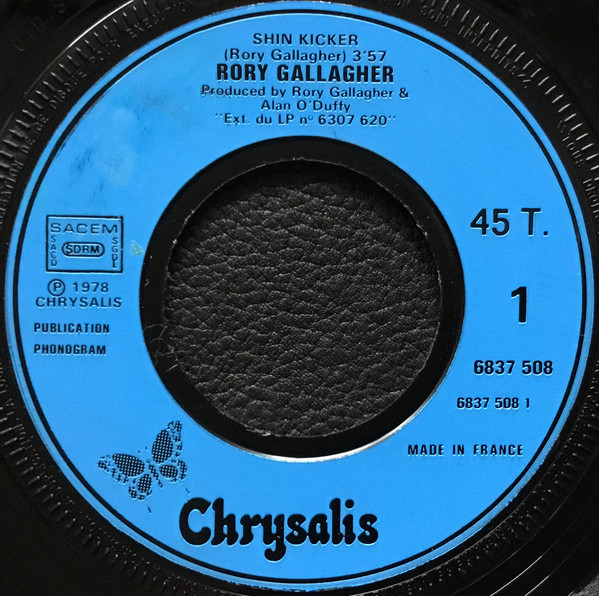 Accords et paroles Shin Kicker Rory Gallagher