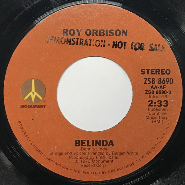 Accords et paroles No Chain At All Roy Orbison