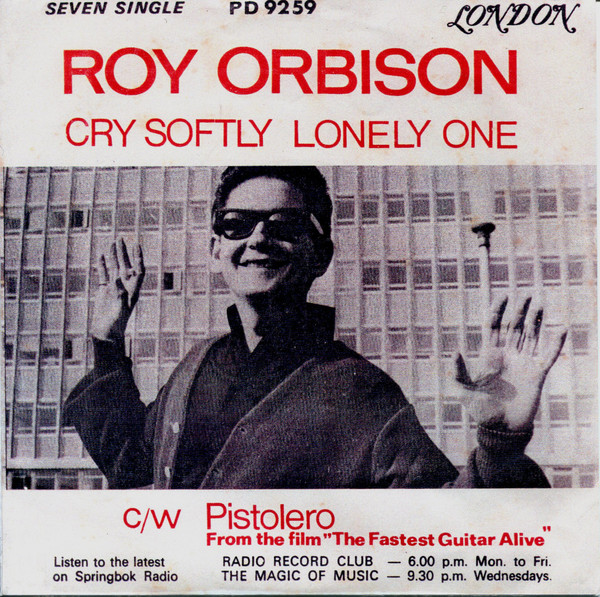 Accords et paroles Pistolero Roy Orbison