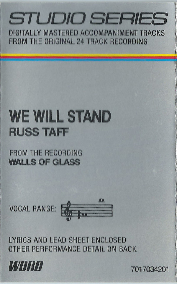 Accords et paroles We Will Stand Russ Taff