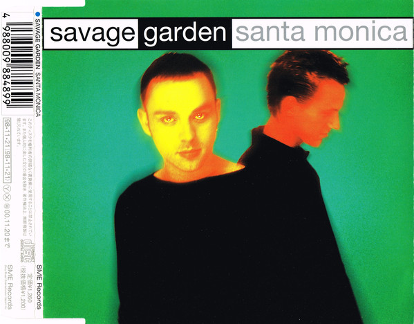 Accords et paroles Santa Monica Savage Garden