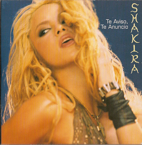 Accords et paroles Te Aviso Te Anuncio Shakira