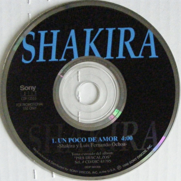 Accords et paroles Un Poco De Amor Shakira