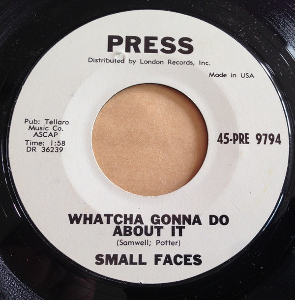 Accords et paroles Whats A Matter Baby Small Faces