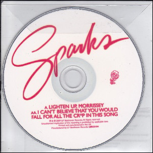Accords et paroles Lighten Up Morrissey Sparks