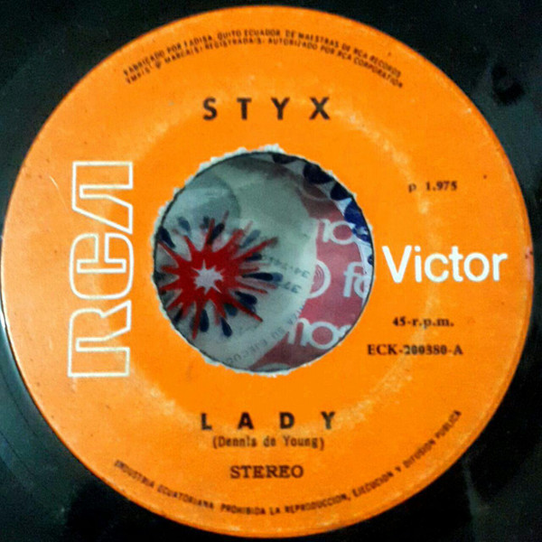 Accords et paroles Lady Styx