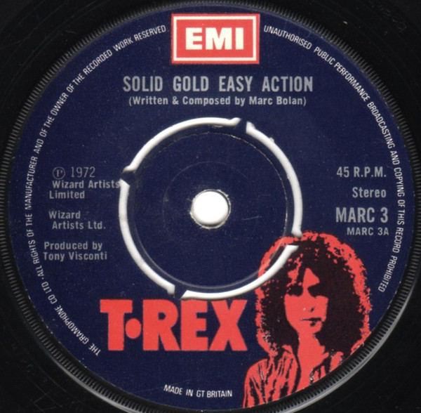 Accords et paroles Solid Gold Easy Action T. Rex