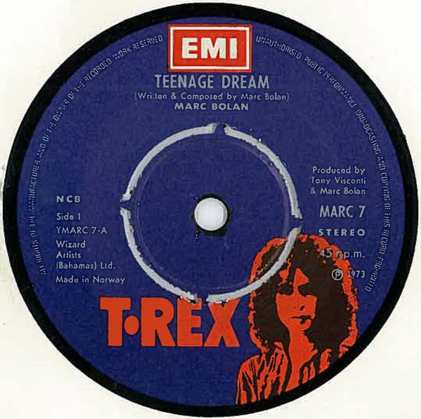 Accords et paroles Teenage Dream T. Rex