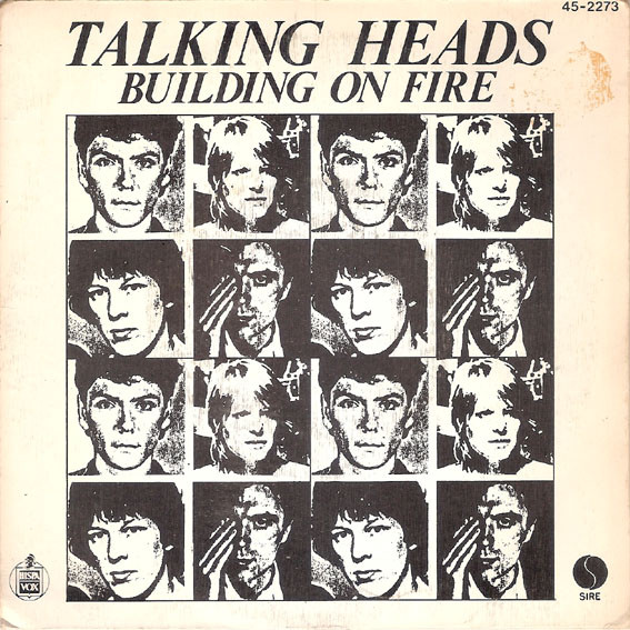 Accords et paroles Building On Fire Talking Heads