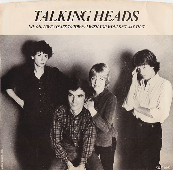 Accords et paroles Uh-Oh Love Comes To Town Talking Heads