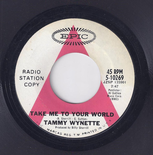 Accords et paroles Take Me To Your World Tammy Wynette