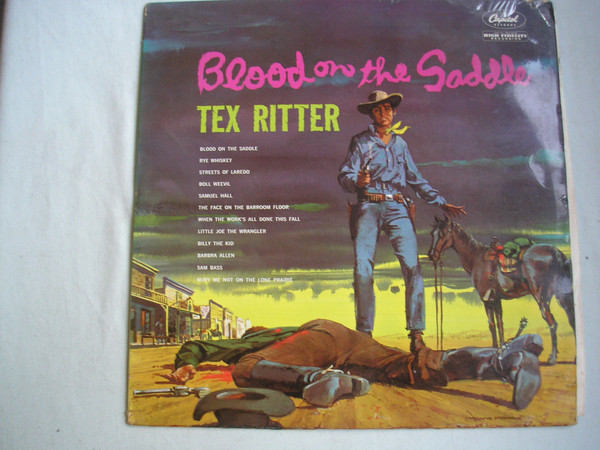 Accords et paroles Blood On The Saddle Tex Ritter