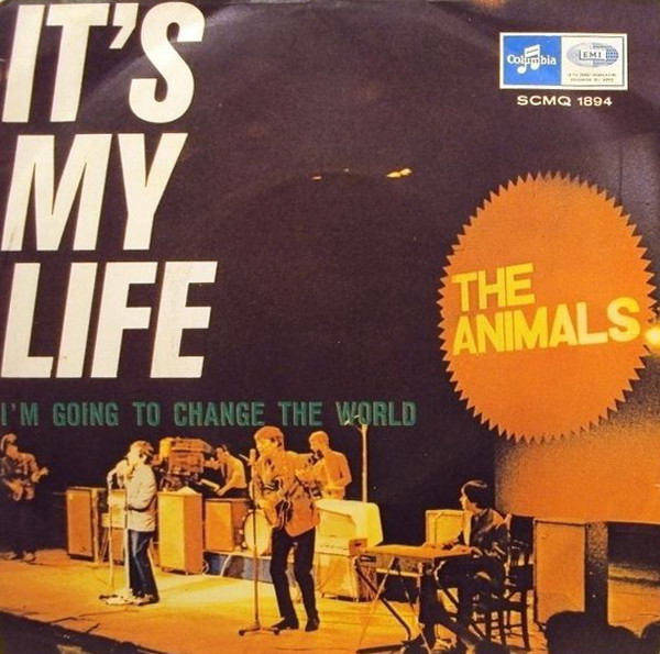 Accords et paroles It's My Life The Animals