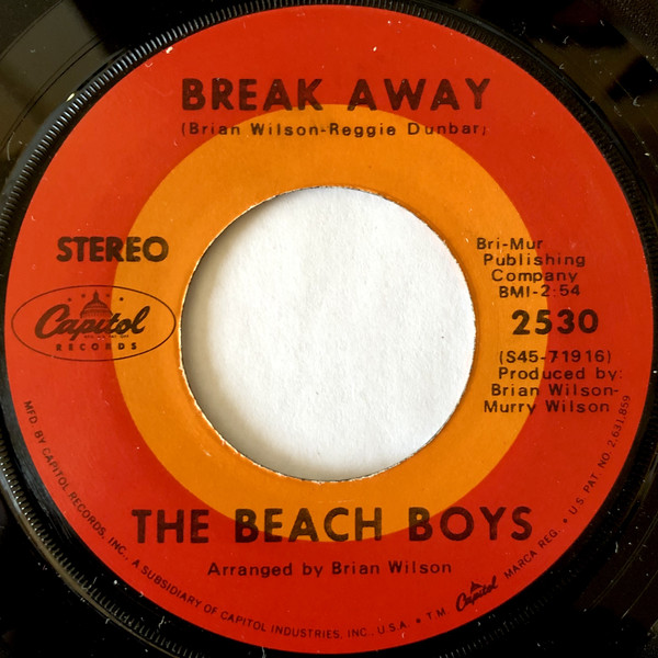 Accords et paroles Break Away The Beach Boys