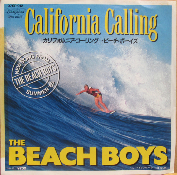 Accords et paroles California Calling The Beach Boys