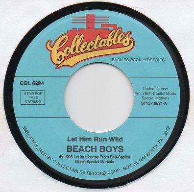 Accords et paroles Let Him Run Wild The Beach Boys