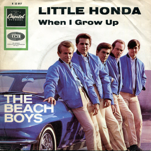 Accords et paroles Little Honda The Beach Boys