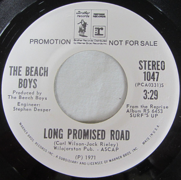 Accords et paroles Long Promised Road The Beach Boys