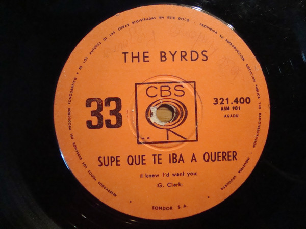 Accords et paroles I Knew Id Want You The Byrds