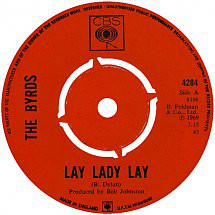 Accords et paroles Lay Lady Lay The Byrds