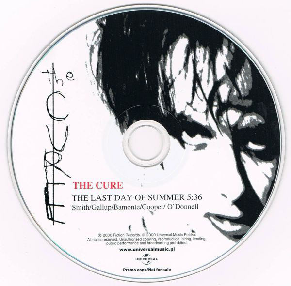 Accords et paroles The Last Day Of Summer The Cure