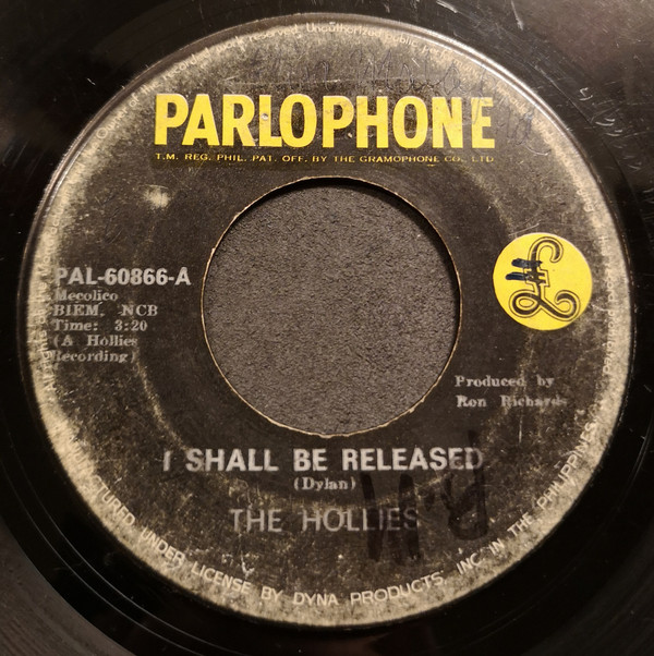 Accords et paroles I Shall Be Released The Hollies
