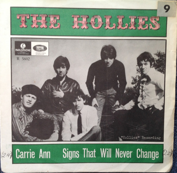Accords et paroles Signs That Will Never Change The Hollies