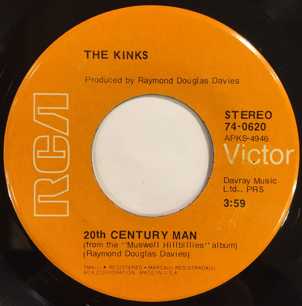 Accords et paroles 20Th Century Man The Kinks