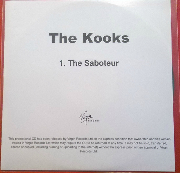 Accords et paroles The Saboteur The Kooks