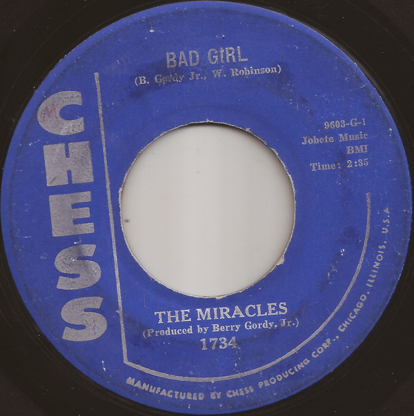 Accords et paroles I Love Your Baby The Miracles