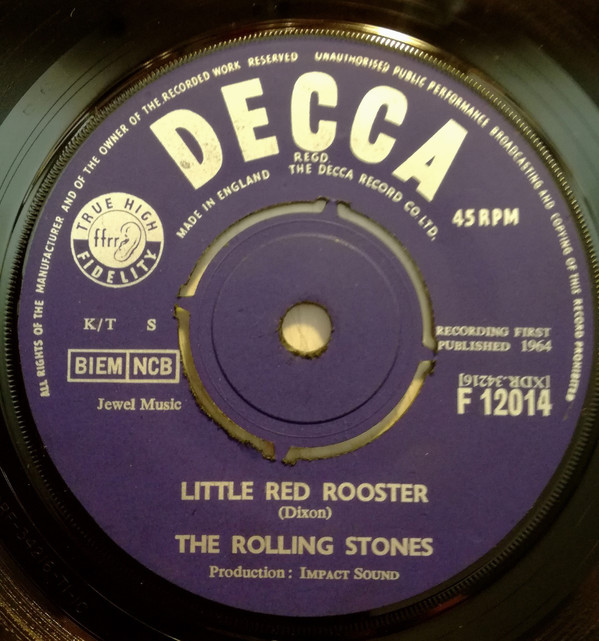 Accords et paroles Little Red Rooster The Rolling Stones