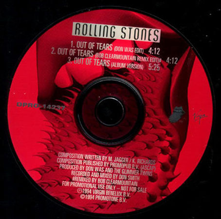 Accords et paroles Out Of Tears The Rolling Stones