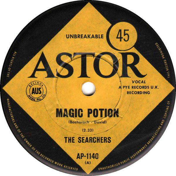 Accords et paroles Magic Potion The Searchers