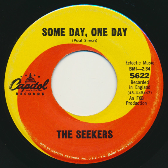 Accords et paroles Some Day One Day The Seekers