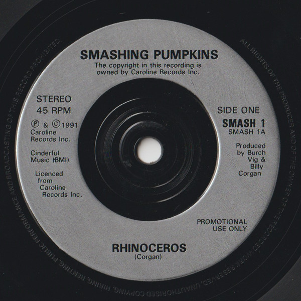 Accords et paroles Rhinoceros The Smashing Pumpkins