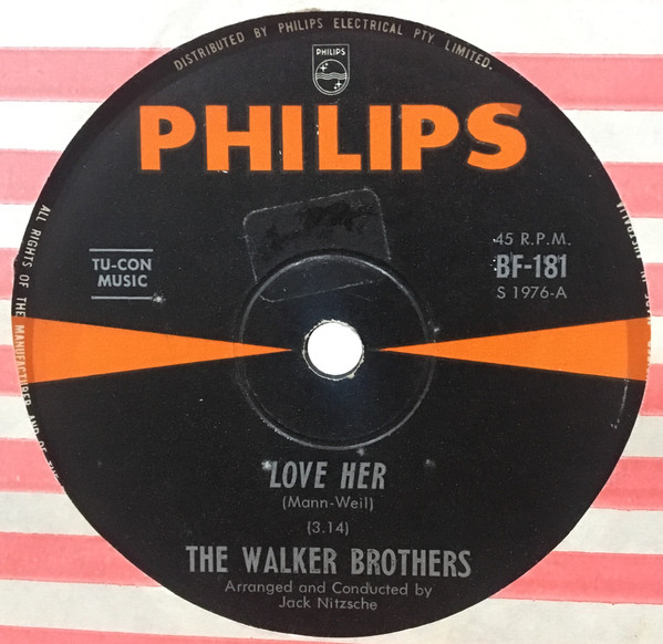 Accords et paroles Love Her The Walker Brothers