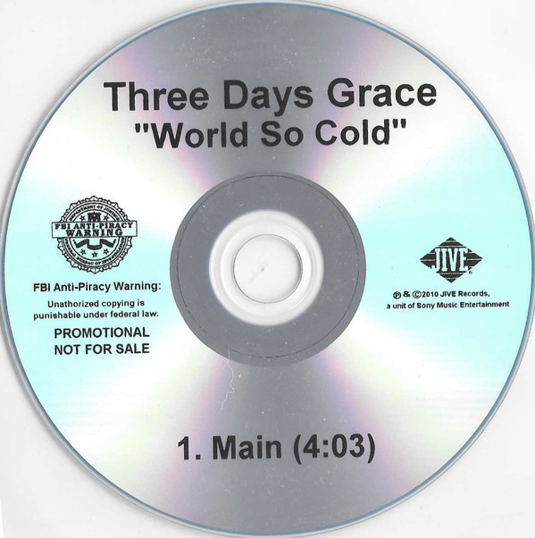 Accords et paroles World So Cold Three Days Grace