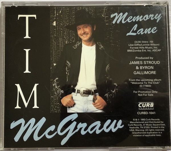 Accords et paroles La Tim McGraw