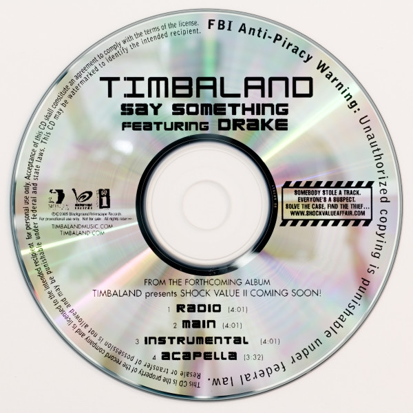 Accords et paroles Say Something Timbaland