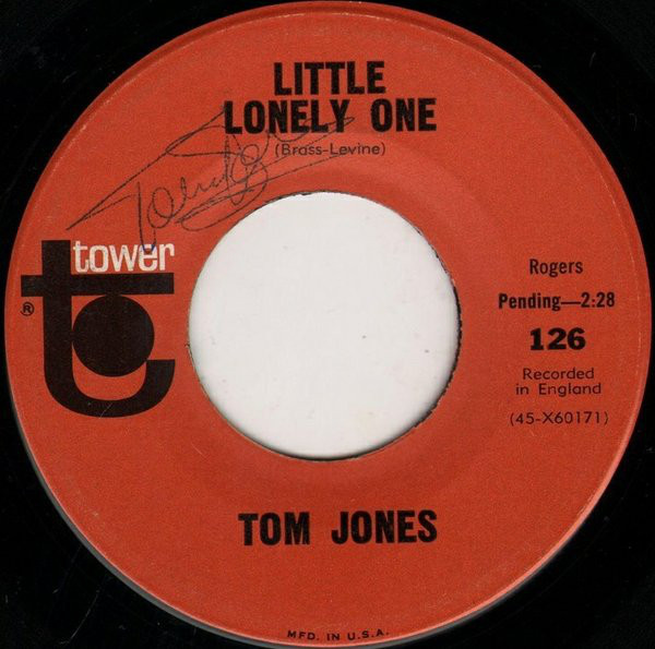 Accords et paroles Little Lonely One Tom Jones