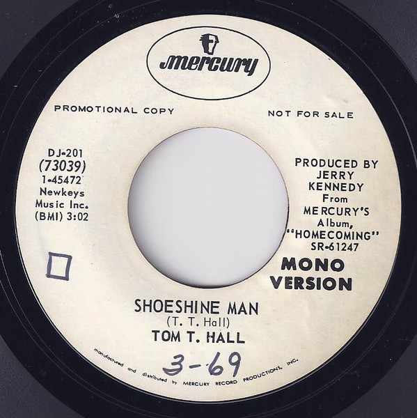 Accords et paroles Shoeshine Man Tom T. Hall