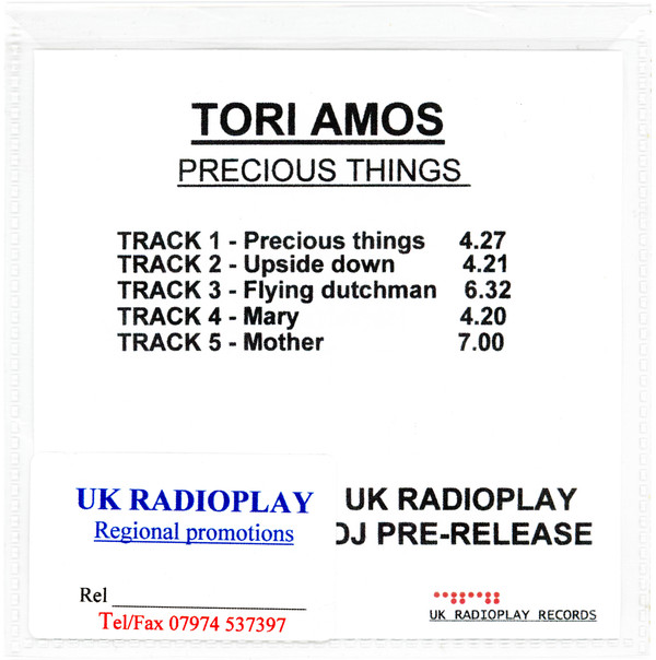 Accords et paroles Precious Things Tori Amos