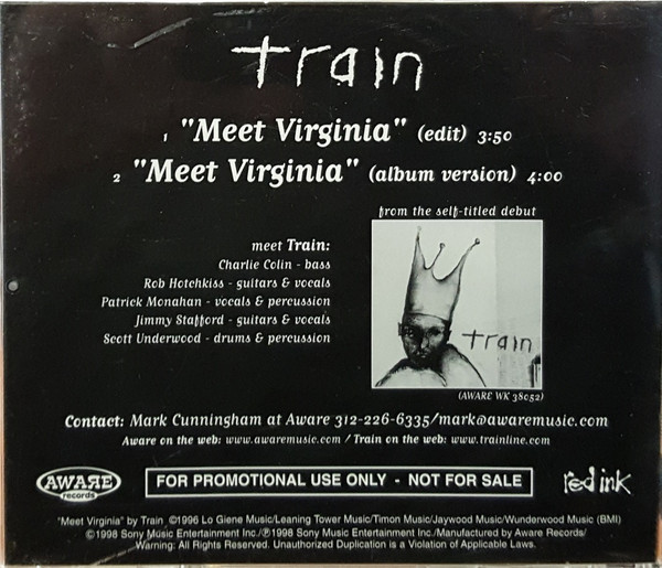 Accords et paroles Meet Virginia Train