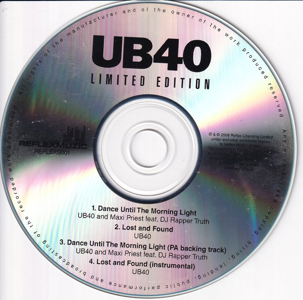 Accords et paroles Dance Until The Morning Light UB40